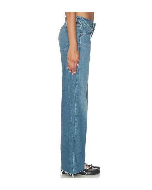GOOD AMERICAN Blue Vintage Low Loose Jean