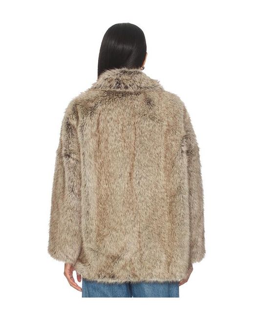 Lamarque Multicolor Lucinda Faux Fur Jacket
