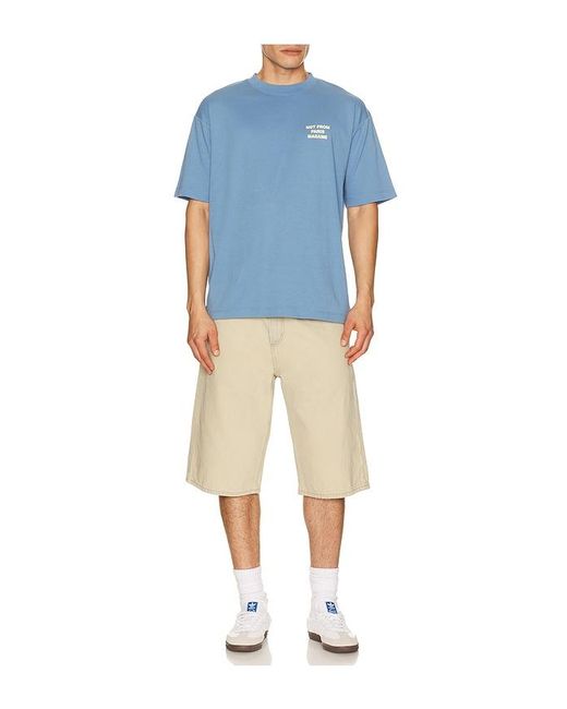 Drole de Monsieur Blue Le T-Shirt Slogan for men