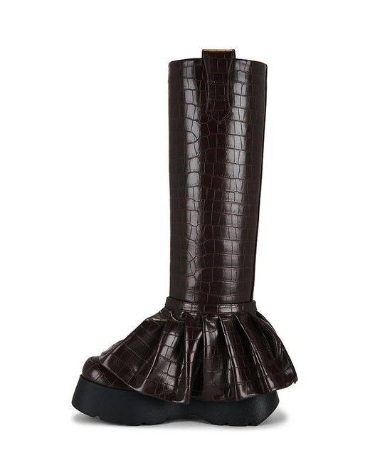 Ganni Black Kat Platform Boot
