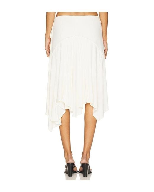 With Jean White Sharni Skirt