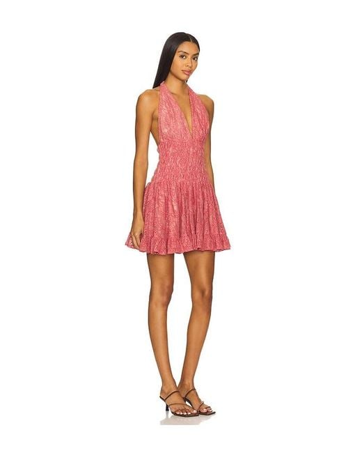 Vestido Jada En Color Mauve Talla (También En M, S, Xl, Xs) Tularosa de color Red