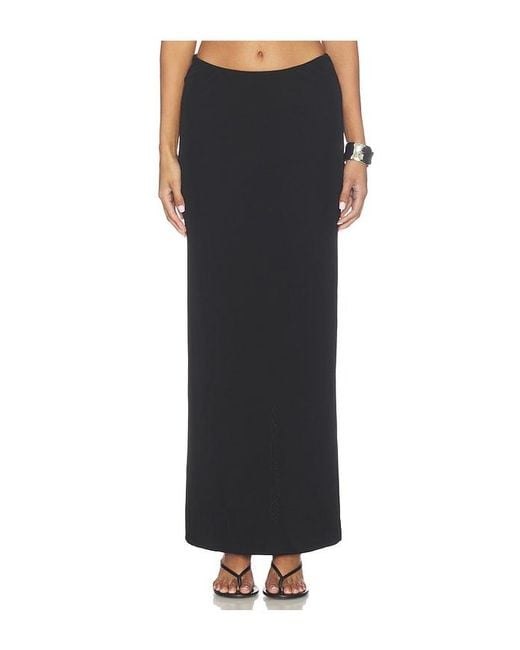Paris Georgia Black Half Moon Skirt