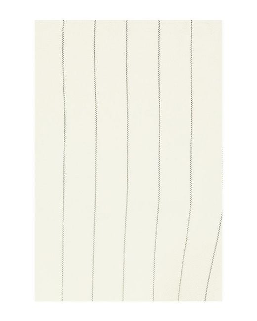 The Sei White Cowl Bustier