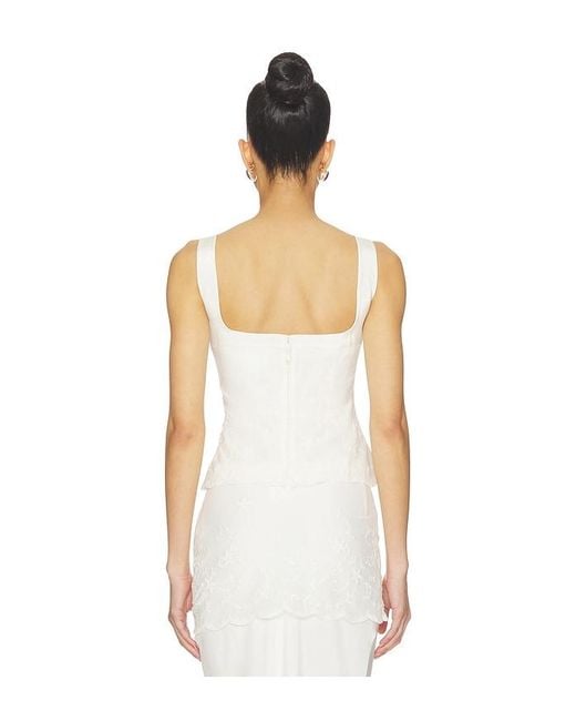 Posse White Cove Bodice