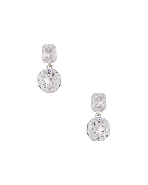 Lovers + Friends White Electra Earrings