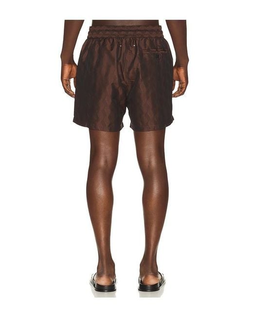 Frescobol Carioca Brown Rio Swim Short for men