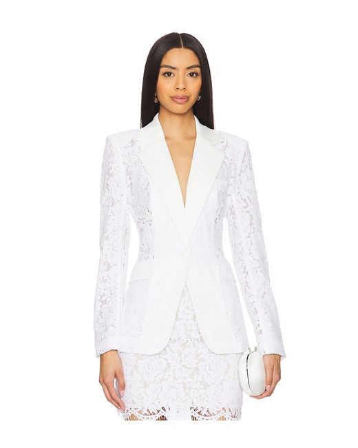 Generation Love White Zoya Lace Blazer