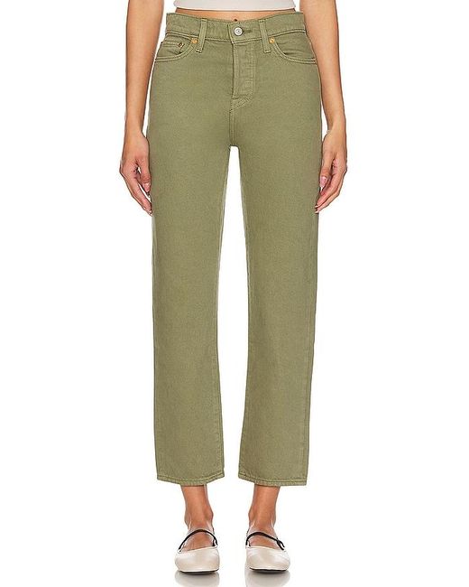 Levi's Green Wedgie Straight