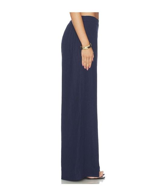 Generation Love Blue Kelela Linen Pants