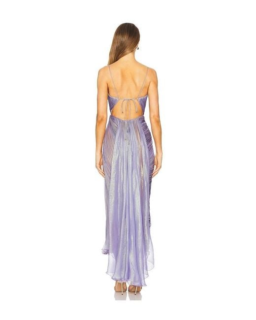 Maria Lucia Hohan Blue X Revolve Regina Midi Dress