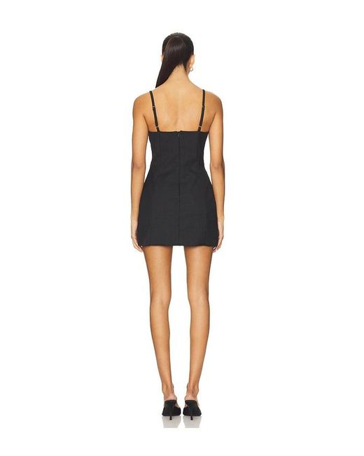 Milkwhite Black Kleid