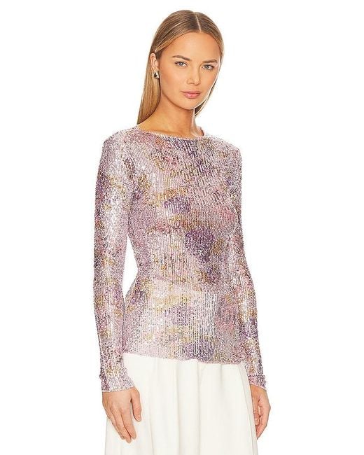 Free People Multicolor X Intimately Fp Printed Gold Rush Long Sleeve
