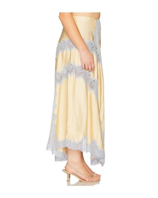L'academie Natural 'Academie Lay Midi Skirt