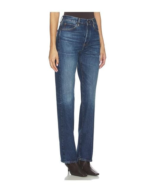 FRAME Blue The Vertical Jeans