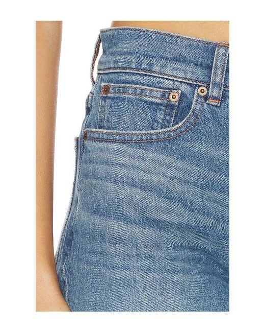 Madewell Blue Perfect Vintage Shorts