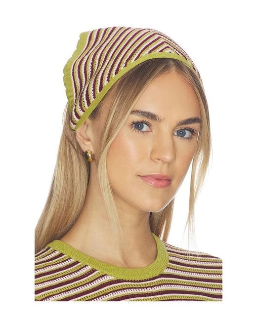 De Rococo Natural Crochet Bandana
