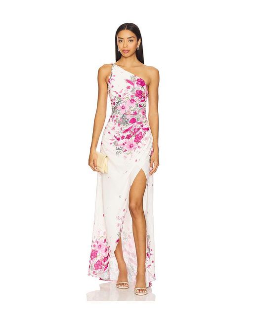 Elliatt Red X Revolve Biarritz Gown