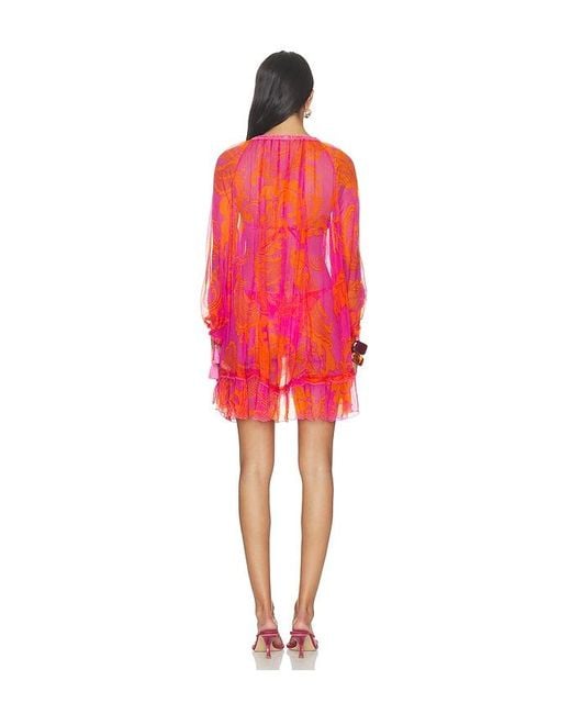 Poupette Red Nava Poncho