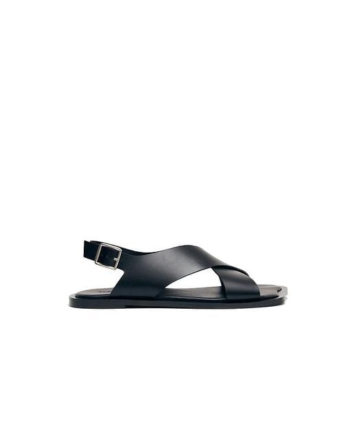 Alohas Black Nalu Sandal