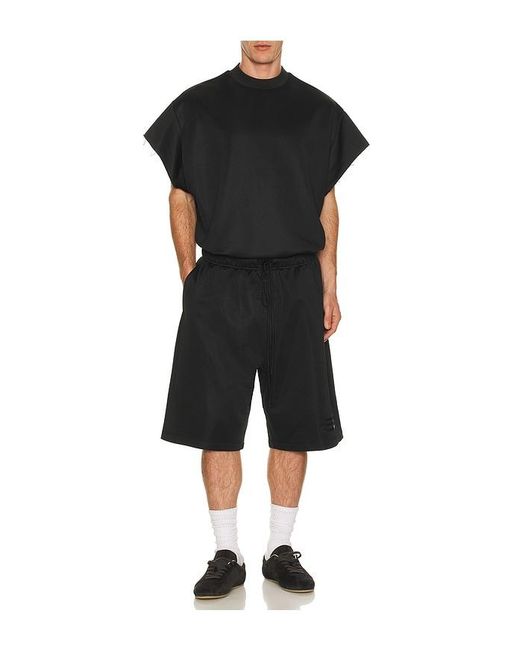 Fear Of God Black Relaxed Sweatshort for men