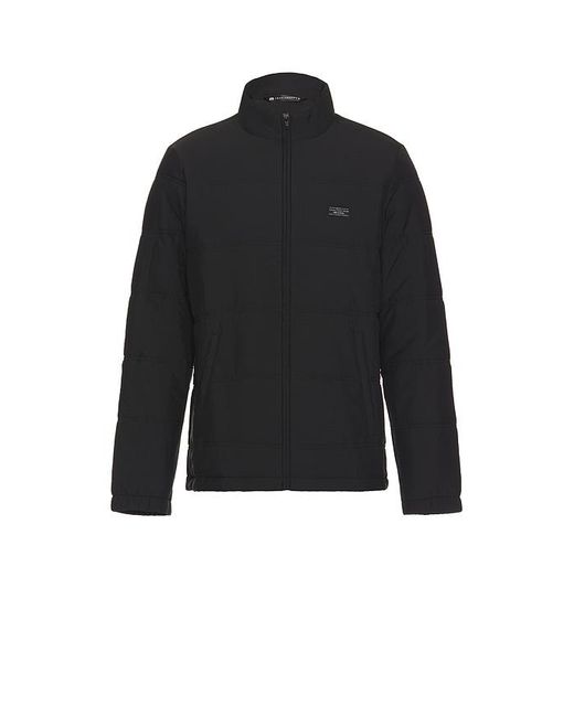 Travis Mathew Black Palisades Puffer Jacket for men