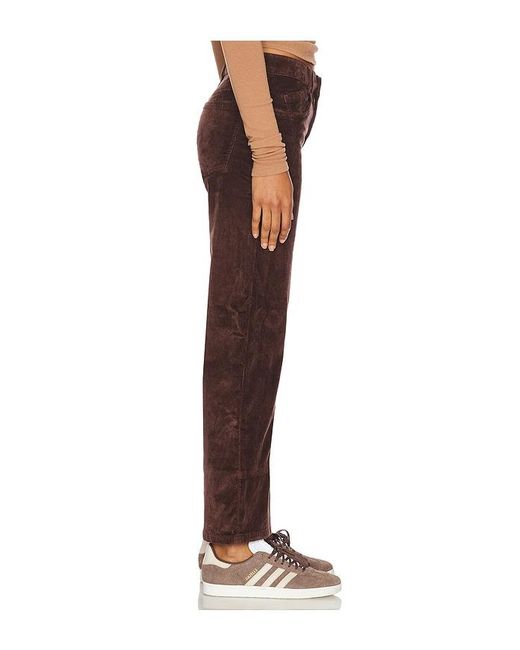 Free People Brown X We The Free Risk Taker Cord Straight Leg