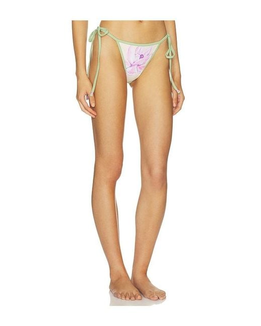 Juliet Johnstone White The Bailey String Bikini Bottom