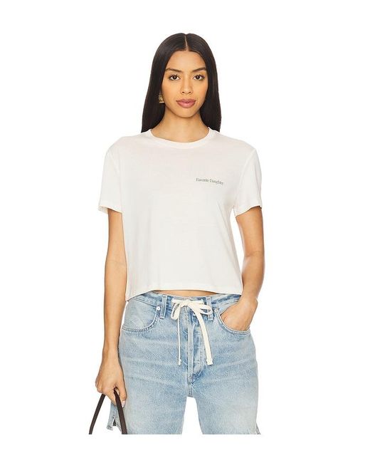 FAVORITE DAUGHTER グラフィックTシャツ Blue