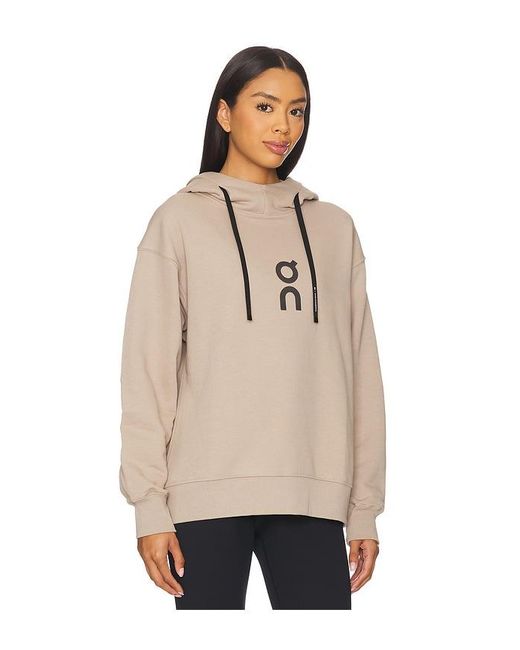 On Shoes Natural Club Hoodie