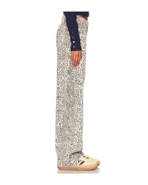 Lioness White Horseshoe Jeans