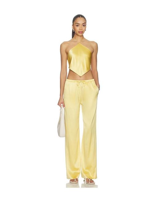 ÉTERNE Yellow Freya Top