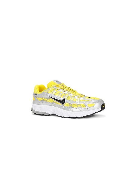 Nike Yellow P-6000 Sneakers for men