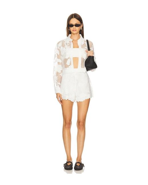 Fleur du Mal White Collette Short
