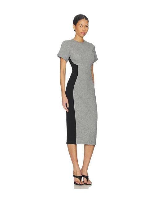 Fleur du Mal Multicolor Addie Midi Dress