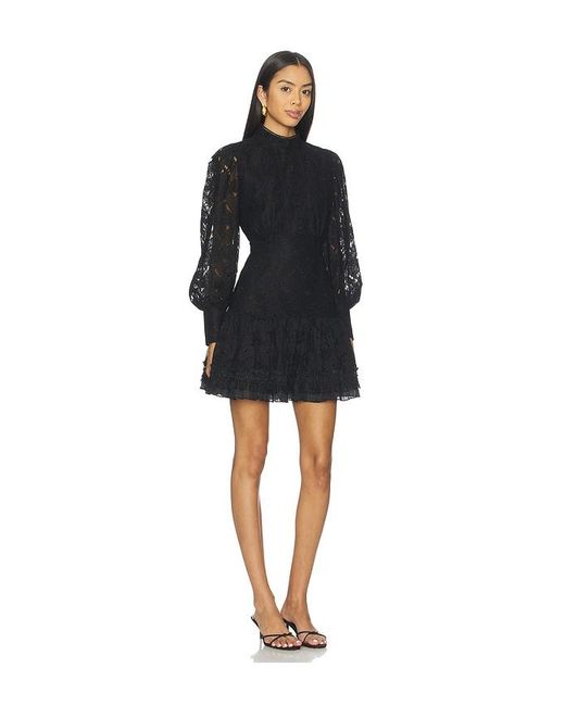 Bardot Olessia Lace Mini Dress in Black | Lyst Bardot Olessia Lace Mini Dress in Black | Lyst
