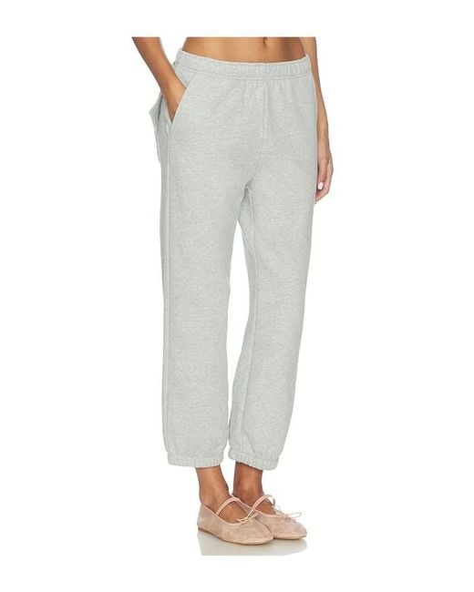 Sandy Liang White Dimple Sweatpant