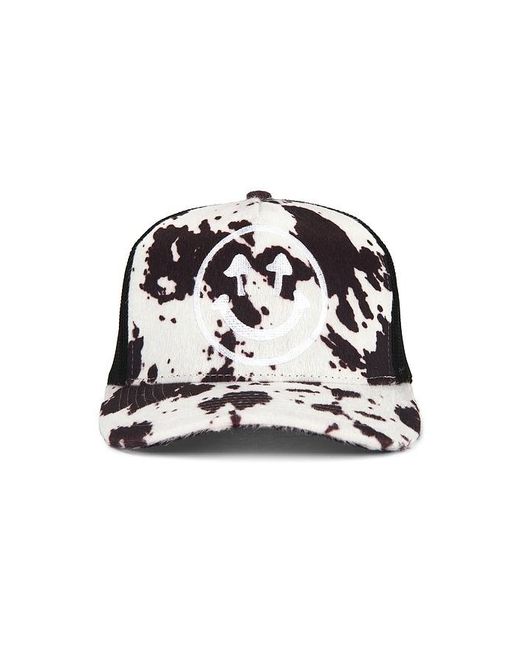 Happy Caps Black Two Tone Hat for men