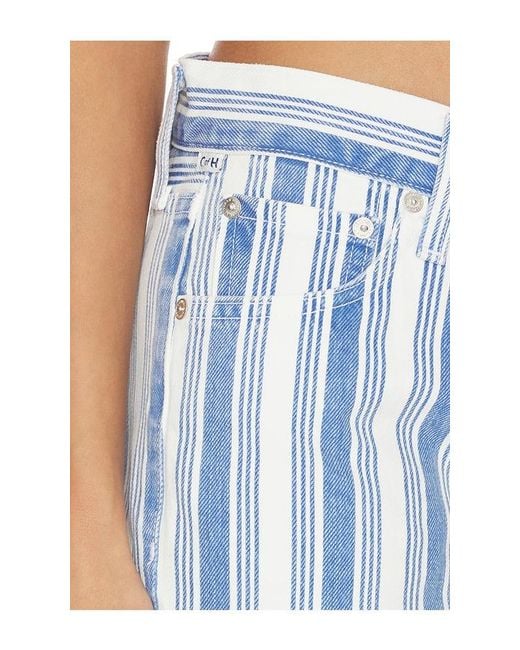Citizens of Humanity Blue Anissa Straight Leg Jeans