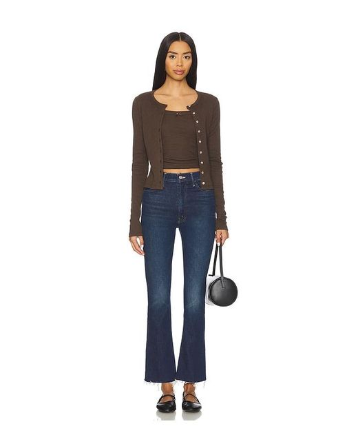 Mother Blue The Hustler Flood Jeans