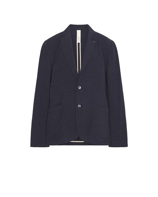 DISTRETTO12 Blue Certo Blazer for men