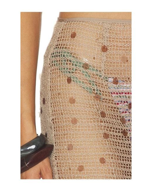 SNDY'S Natural Althea Maxi Skirt