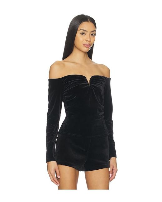 Astr Black Salem Top