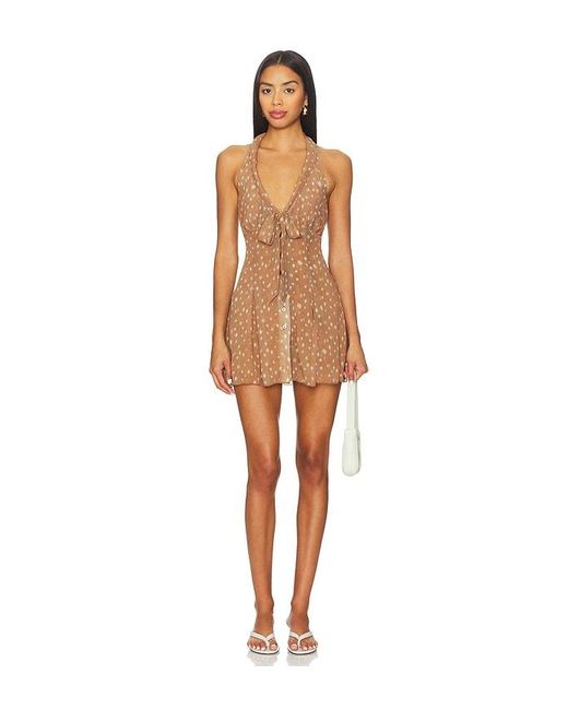 frankies bikinis dress Belle Crochet Mini Dress main image 0