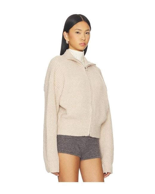 SNDY'S Natural Haze Zip Sweater