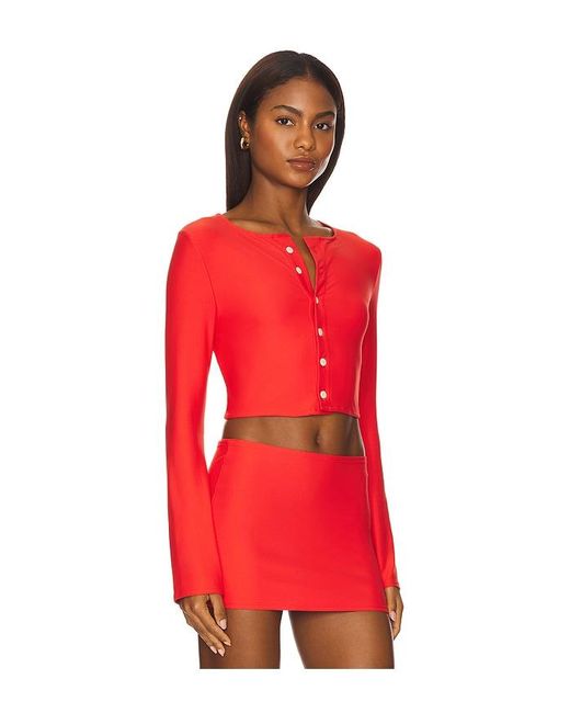 Cárdigan Con Botones En Color Rojo Talla (También En M, S, Xl, Xs) Montce de color Red
