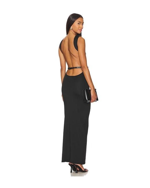 superdown Black Trista Maxi Dress