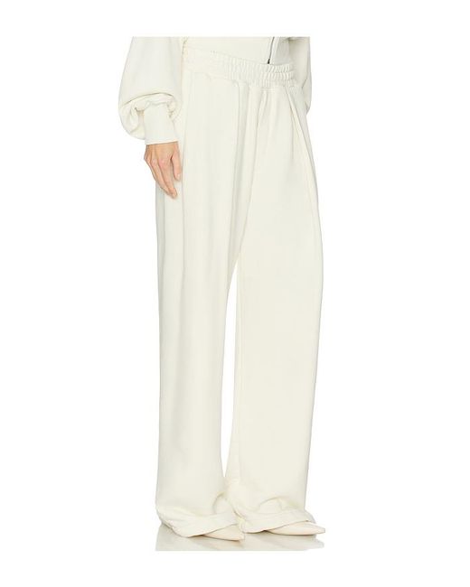 Helsa White The Full Sweatpants