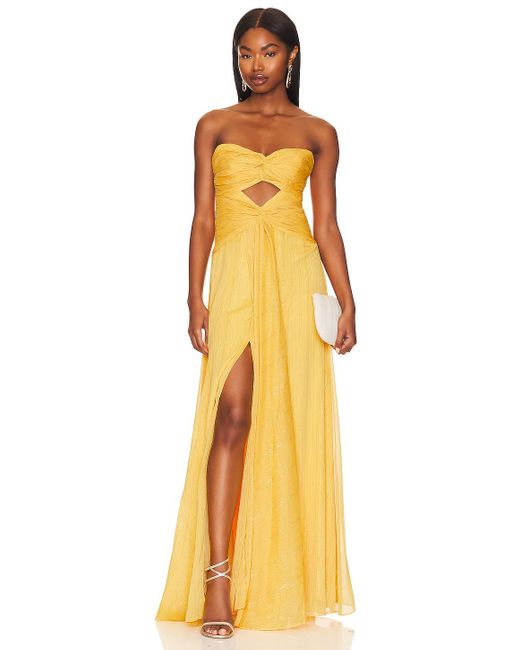 Likely Yellow Clea Gown