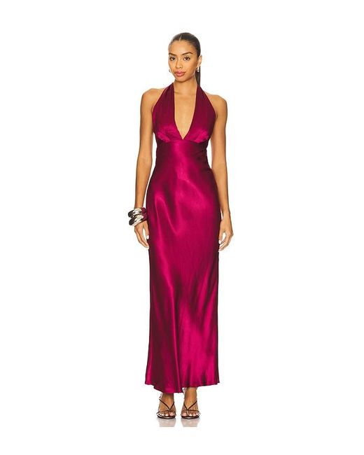 SNDY'S Red Leslie Maxi Dress